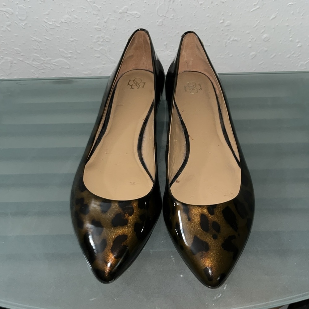 Ann Taylor Animal Print Flats